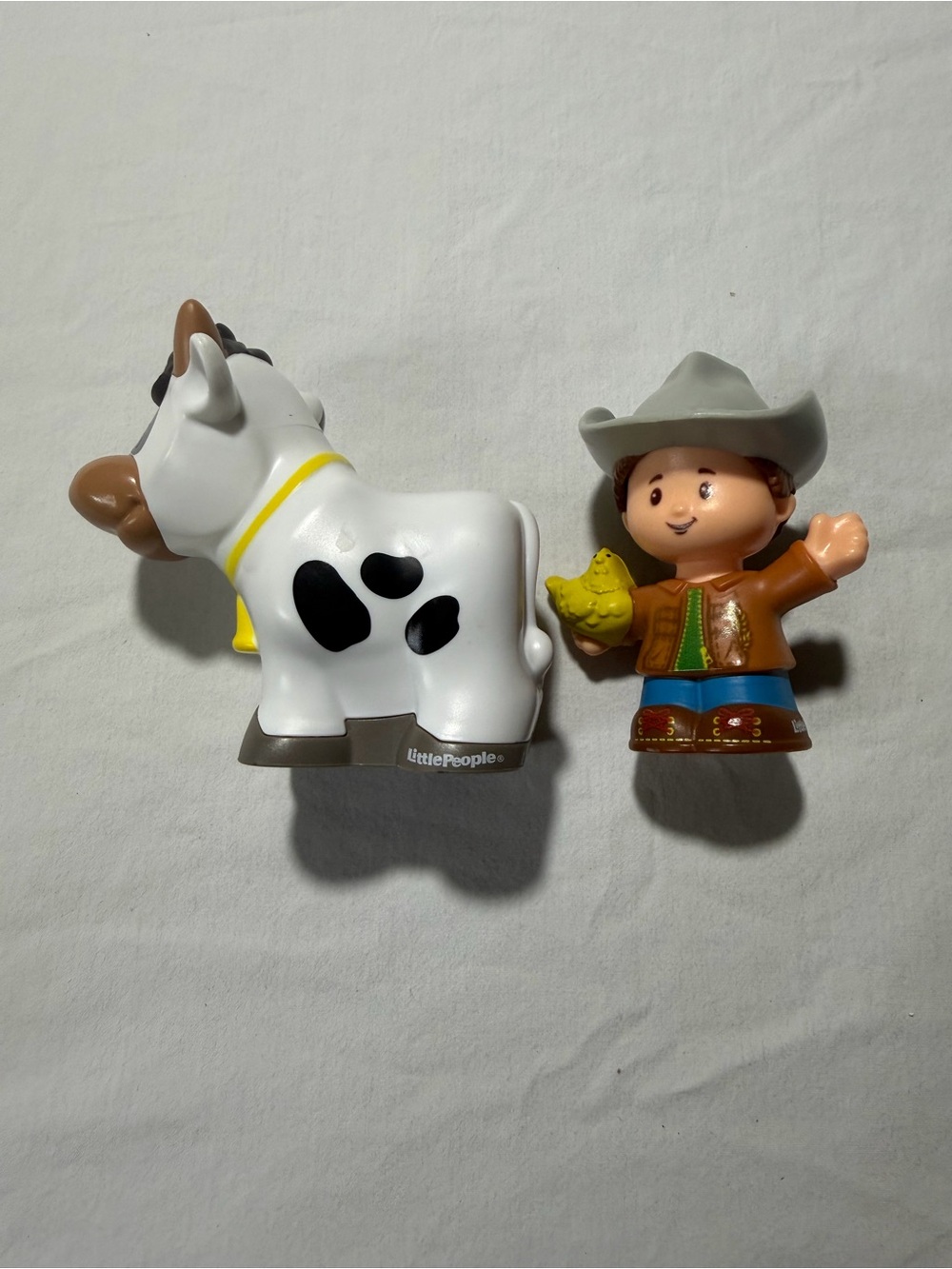 Little People Cowboy & Cow Toy